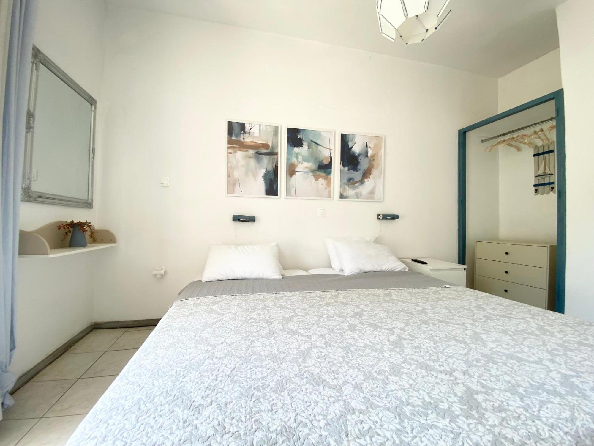Navy Apartment With Mountain View &Private Parking Vatos Екстер'єр фото